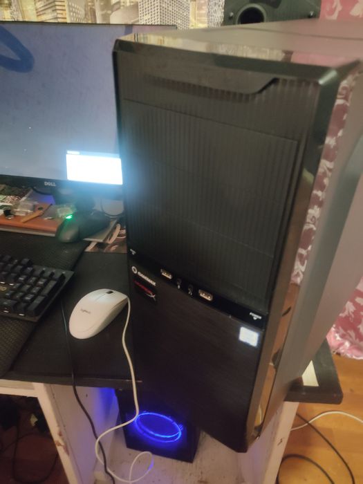 ПК в сборе i5 3470 12gb ddr3 ssd128 1060 6gb монитор клавиатура, мышь