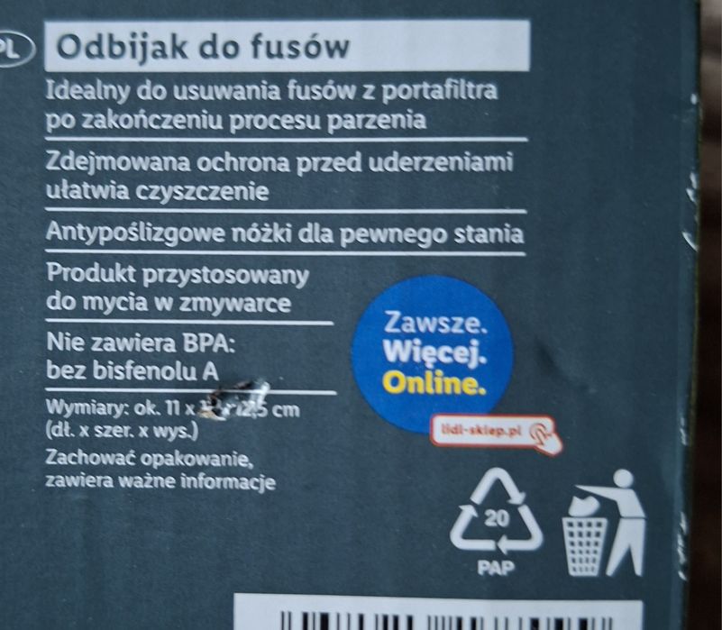 Wybijaki do kawy .
