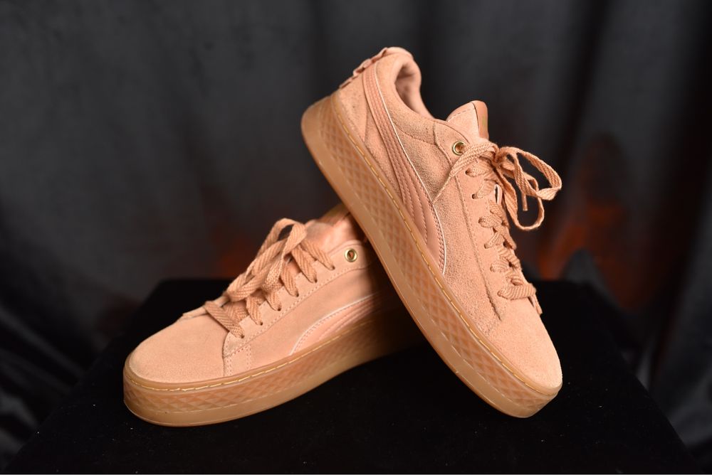 Puma top platform frill