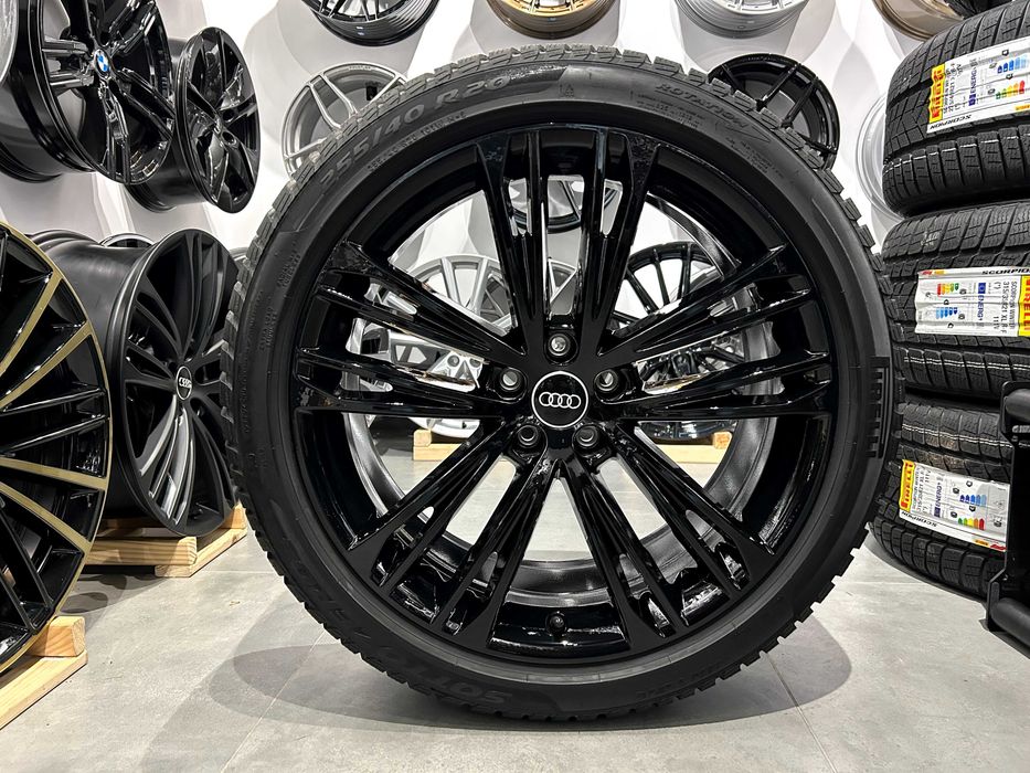 Oryginalne koła zimowe 20 5x112 ET30 Audi A6 C8 A7 255/40R20 Pirelli