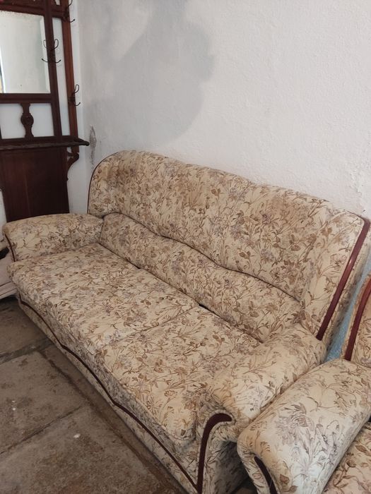 Conjunto de Sofás florais