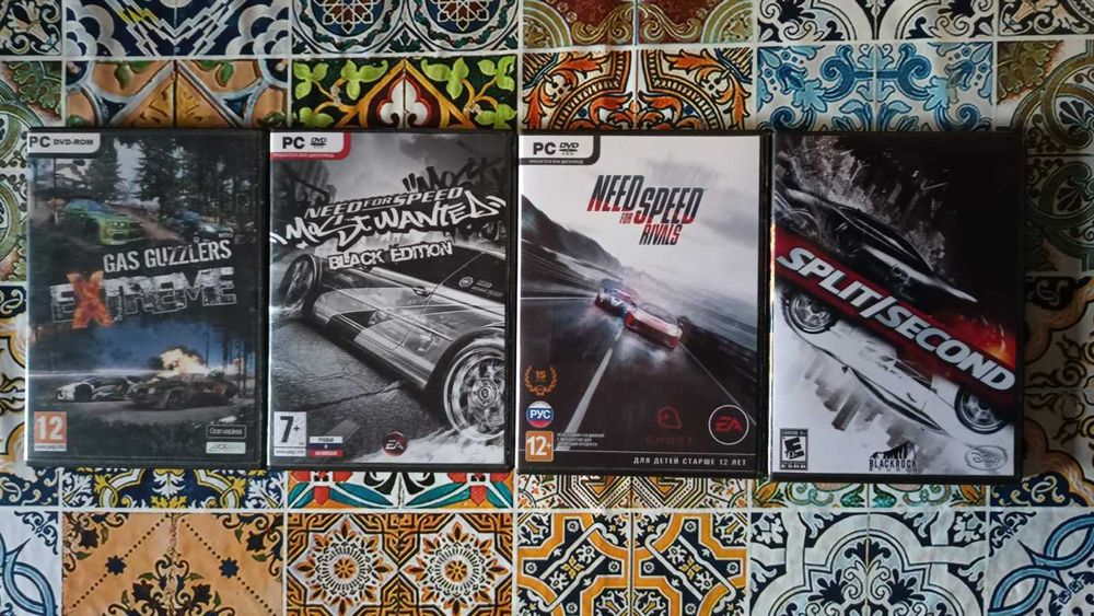 Колекція ігор для ПК на DVD дисках