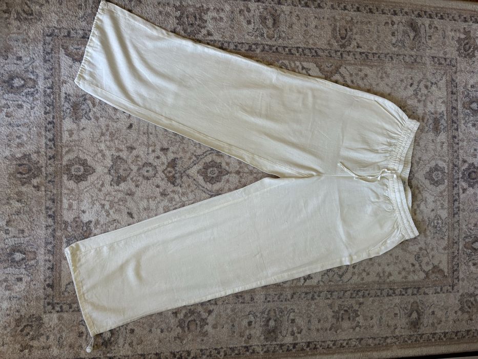 Spodnie lniane Carry