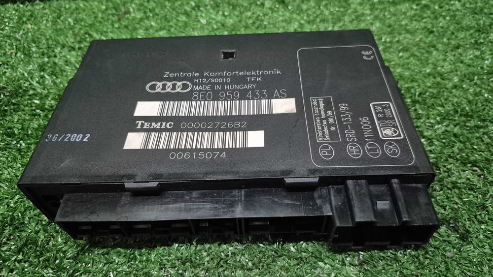 Modulo Centralina Conforto Audi A4 B6 8E e A4 B7 8E 2000 a 2008 8E0959433AS