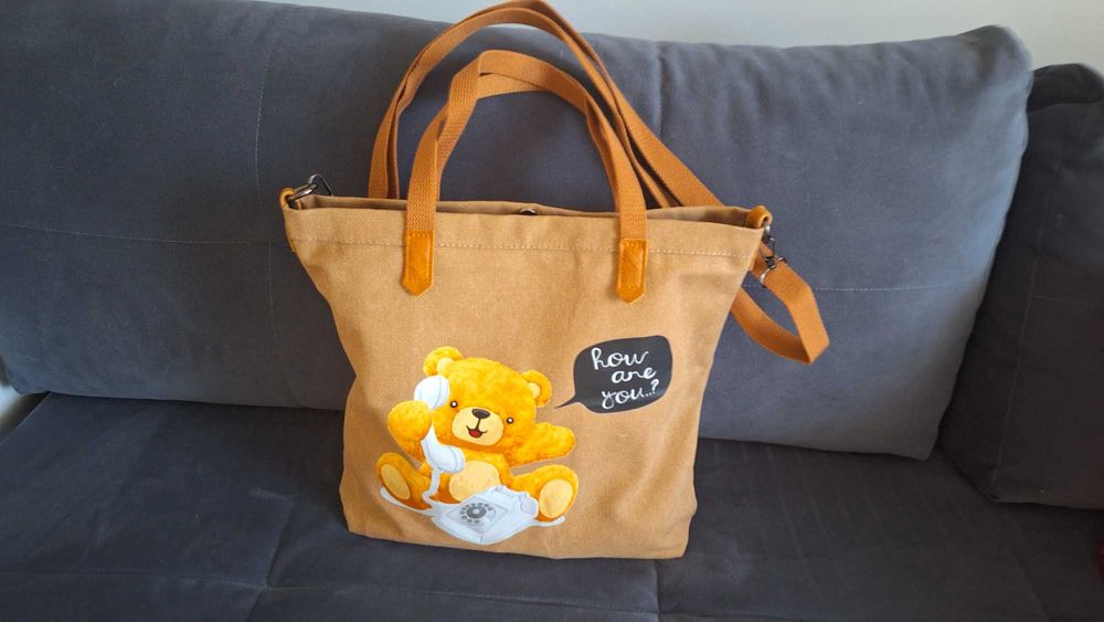 torba w rekę i na ramie szer 30 cm wys35 gł