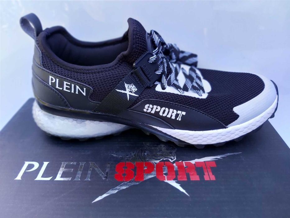 Nowe Sneakersy PLEIN SPORT runner tiger 42