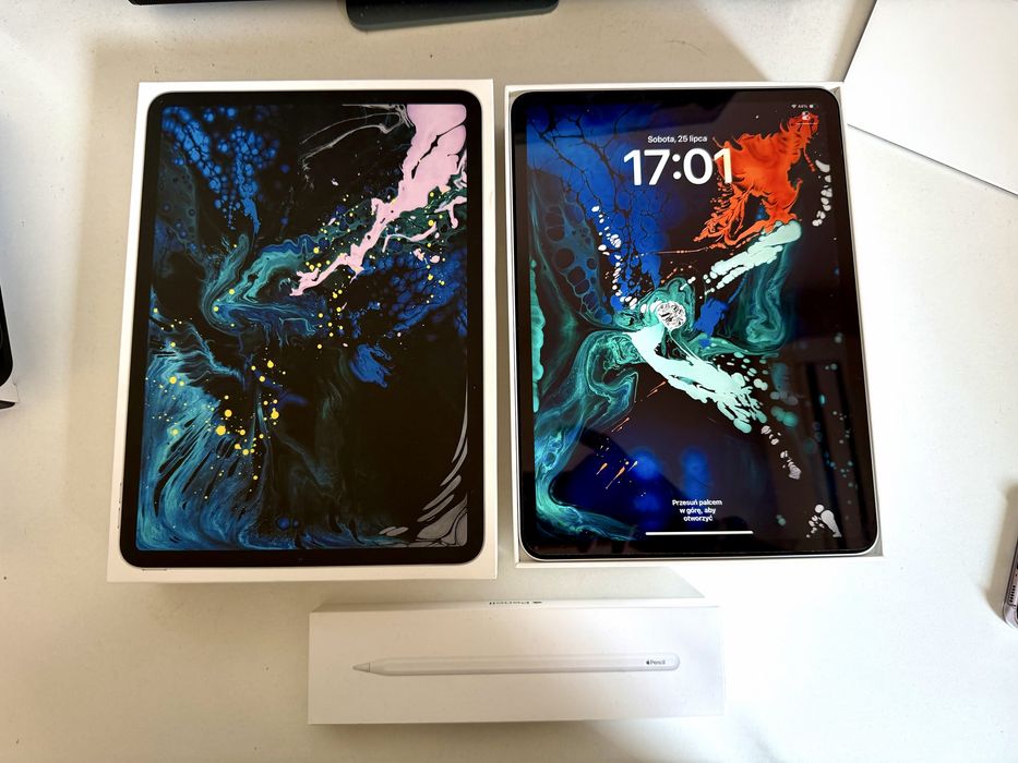 Bateria 94% iPad Pro 11” 1gen 64gb WiFi Silver + Apple Pencil 2gen