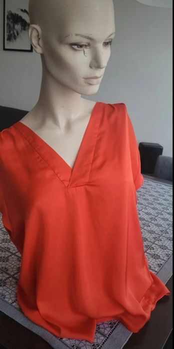 Czerwona bluzka L