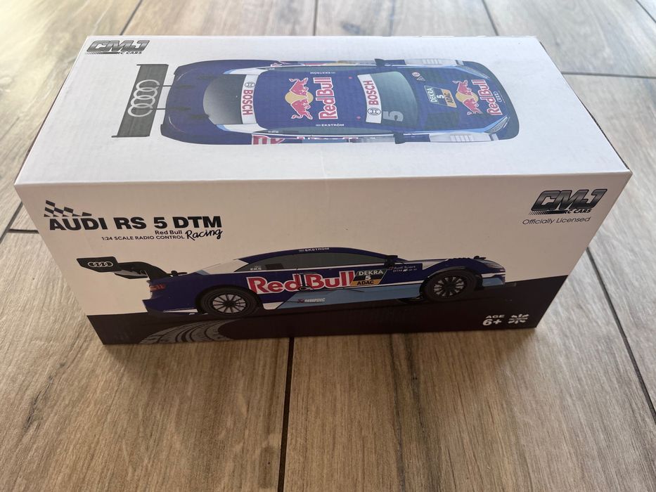 Audi RS 5 DTM od CMJ samochod RC oficjslny licencjonowany RedBull