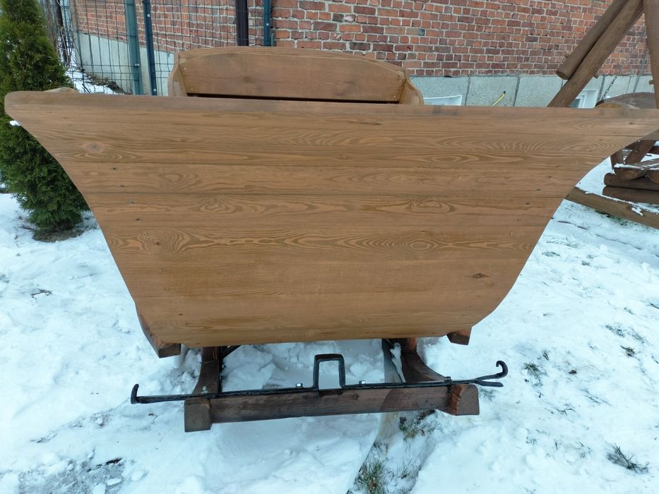 Sanie konne, stan dobry, gotowe do jazdy, po generalnym remoncie