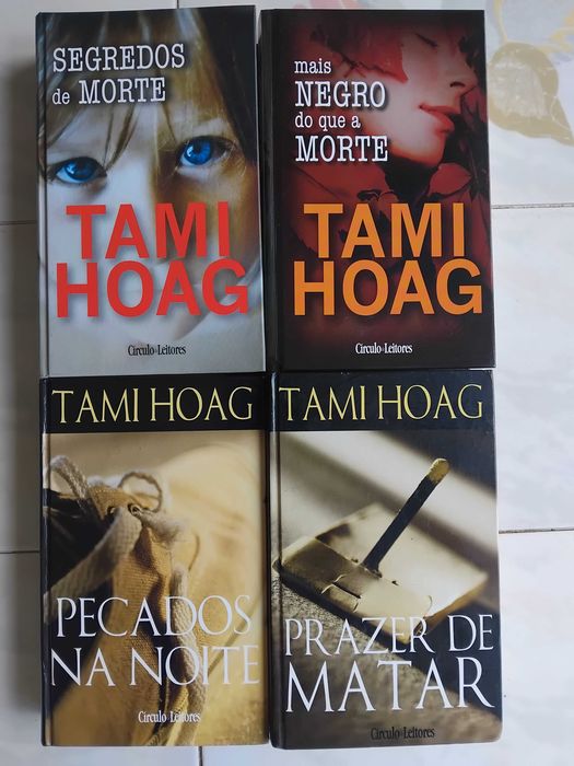 4 Livros Policiais de TAMI HOAG