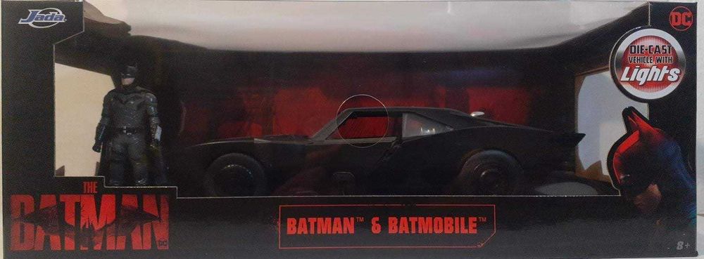 1/18 Batman Batmobile 2022 + figura -  Jada