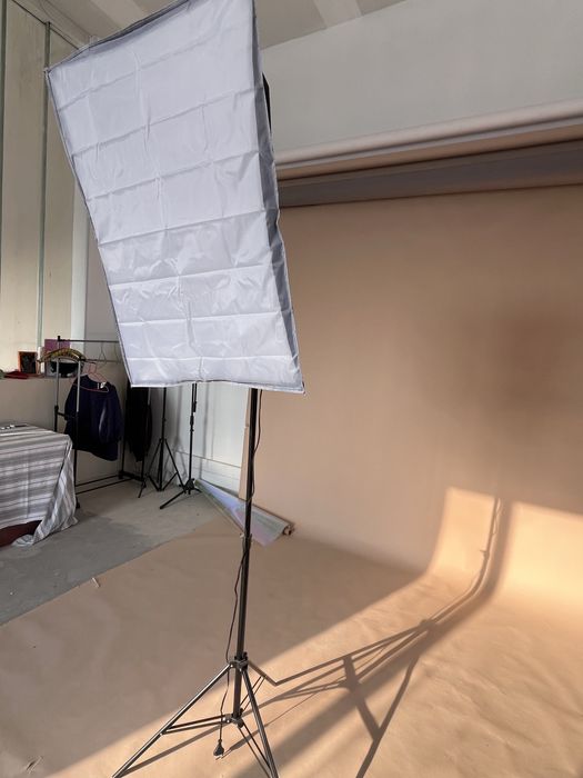 Постійне світло софтбокс пульт лампа 105w