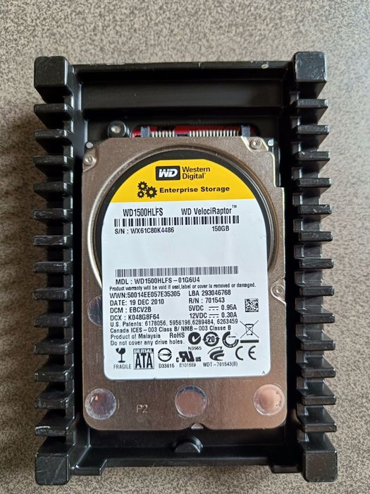 Dysk twardy WD 150GB VelociRaptor