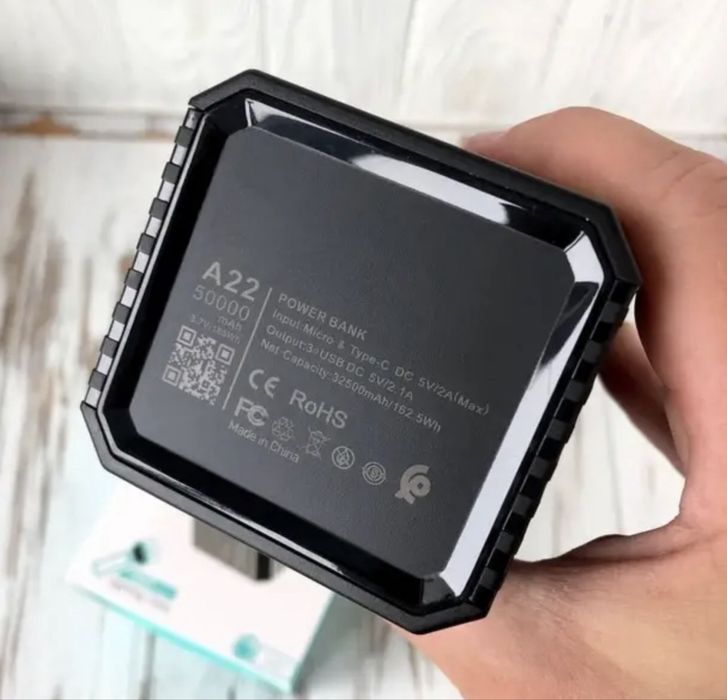 Розпродаж!Konfulon 22 50000mAh із ліхтариком!