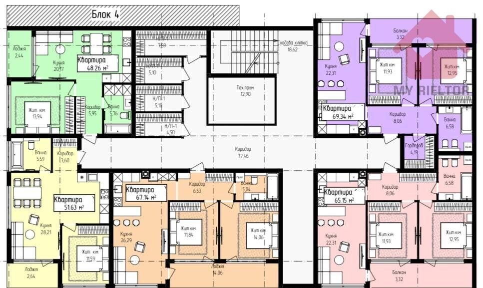 Продаж квартир у сучасному ЖК Fly Town!