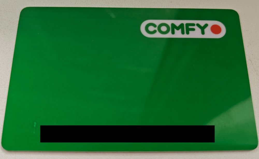 Сертификат Подарункова картка COMFY на 5 200 грн, Кривой Рог