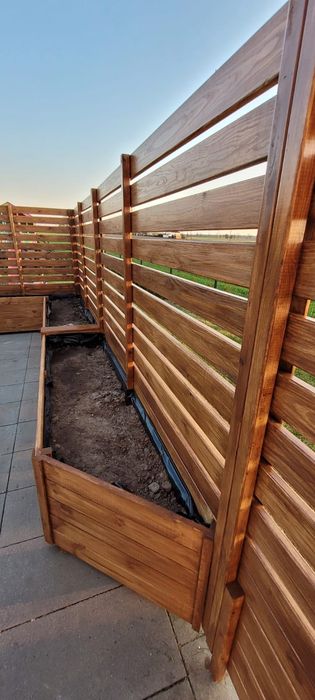 Panel drewniany żaluzja ogrodzenie ażury płot ażurowy na wymiar