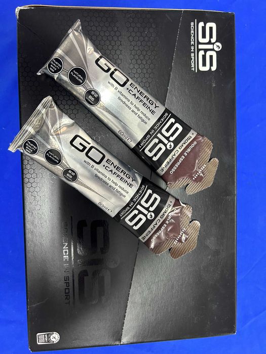 Gel cafeína e hidratos - 30 unidades