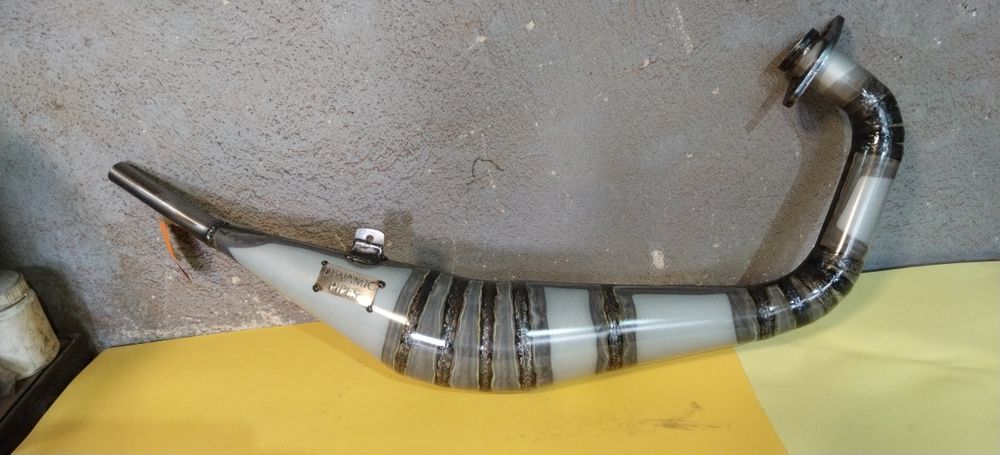 Escape artesanal DT 70cc