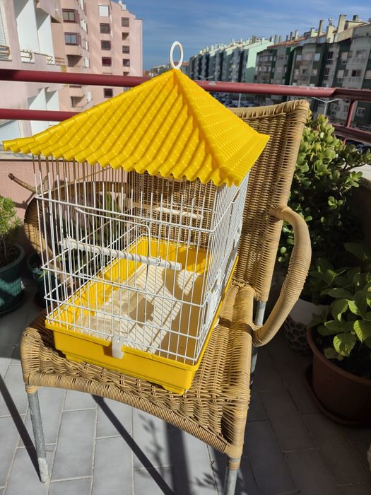 Gaiola periquito ou canário
