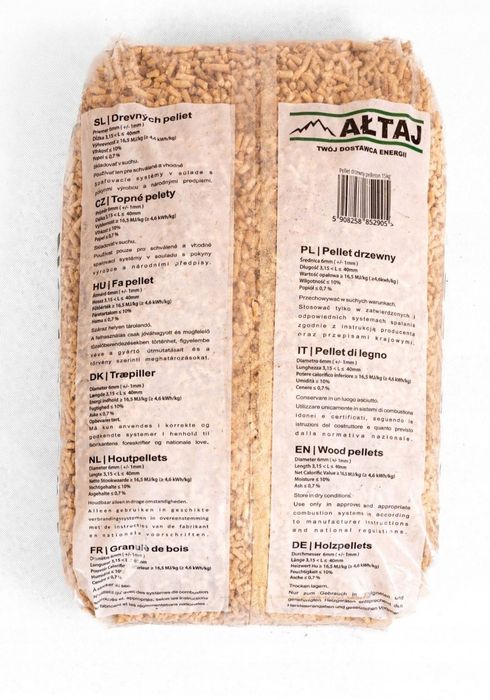 PelletON ENplus A1 6mm pelet Sosnowy iglasty certyfikat