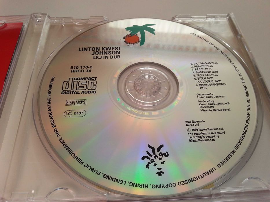 Płyta CD Linton Kwesi Johnson LKJ IN DUB