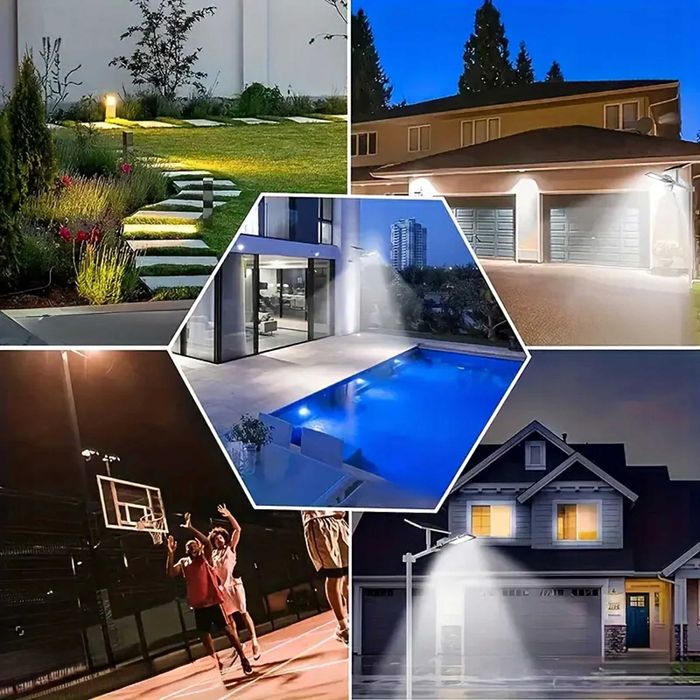 LAMPA latarnia solarna uliczna ogrodowa 299 led 300w