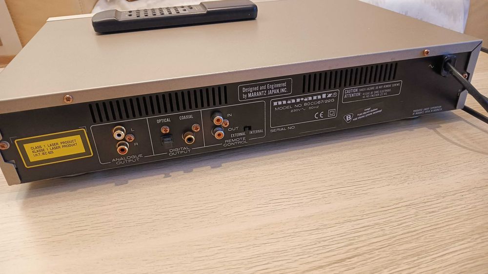 Odtwarzacz CD Marantz CD-67mkII + Pilot