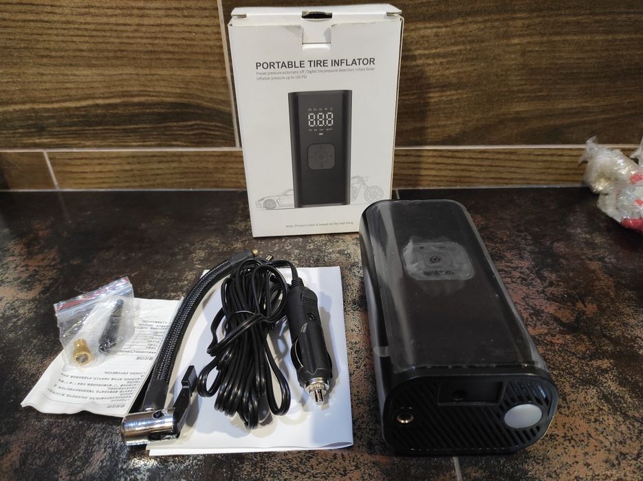 Автокомпрессор насос автомобільний  компресор портативний підкачка шин