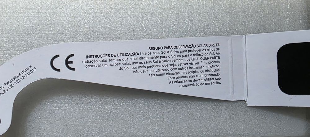 Óculos para Eclipse