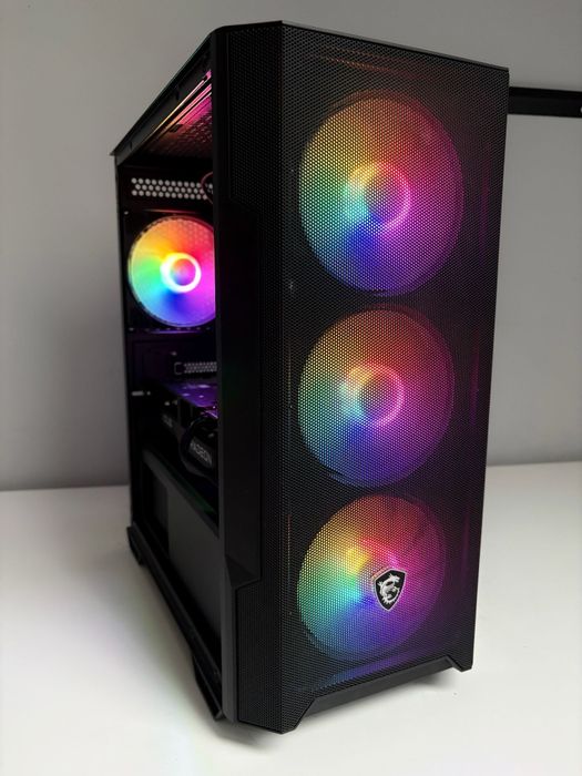 KOMPUTER GAMINGOWY RGB | rx 6650 xt 8GB | ryzen 5 3600 | 16GB RAM | Gotowy do grania