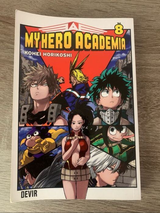 Mangá My Hero Academia 8 em português