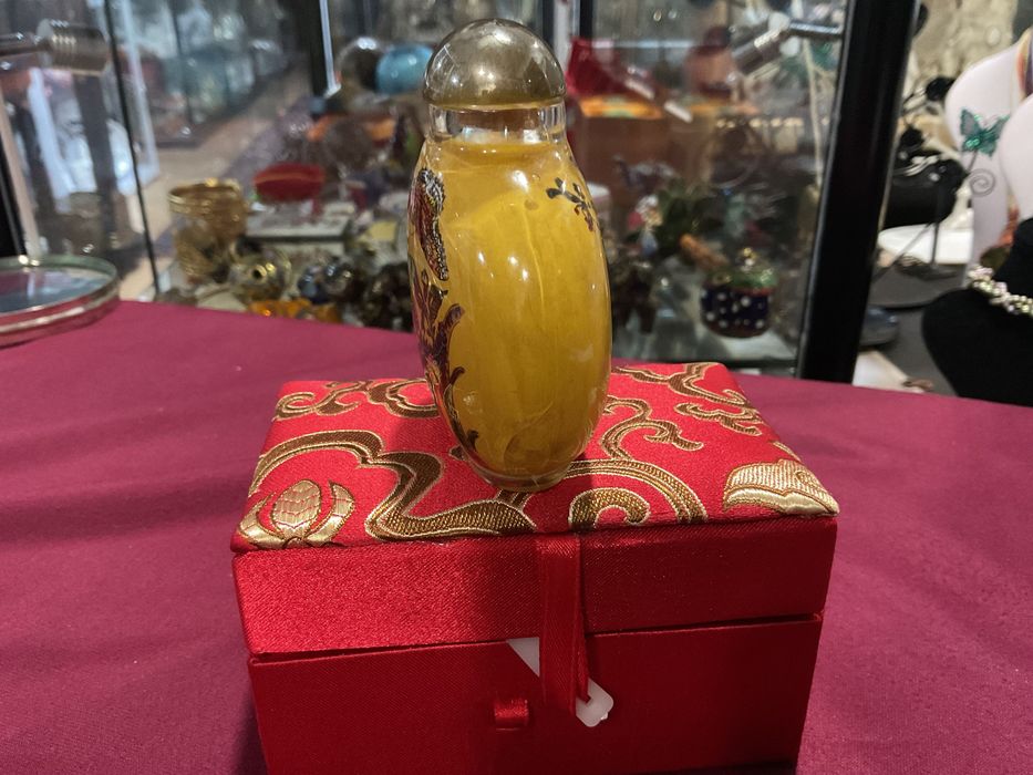 Snuff bottle oriental  07cm ,sem caixa