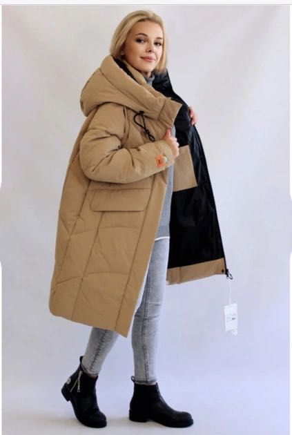 Куртка 2в1, тепла, зимня