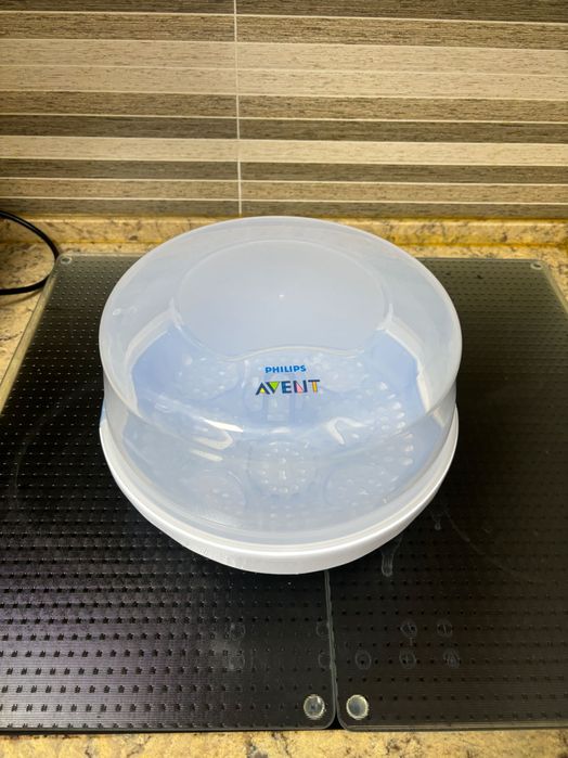 Esterilizador a vapor para microondas