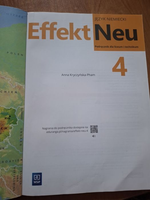 Podrecznik j. niemiecki EFFEKT NEU 4 dla technikum i liceum WSiP. ODBIÓR OSOBISTY