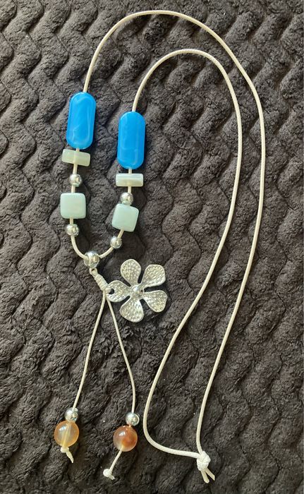 Naszyjnik vintage kamienie