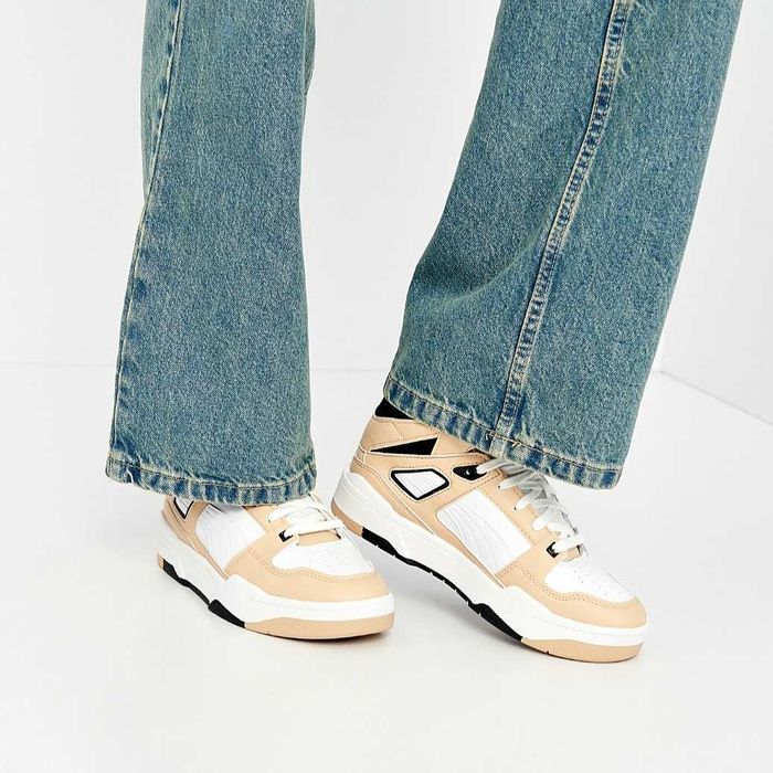 38 Puma Хайтопы кожаные осень зима оригинал женские теплые кроссовки