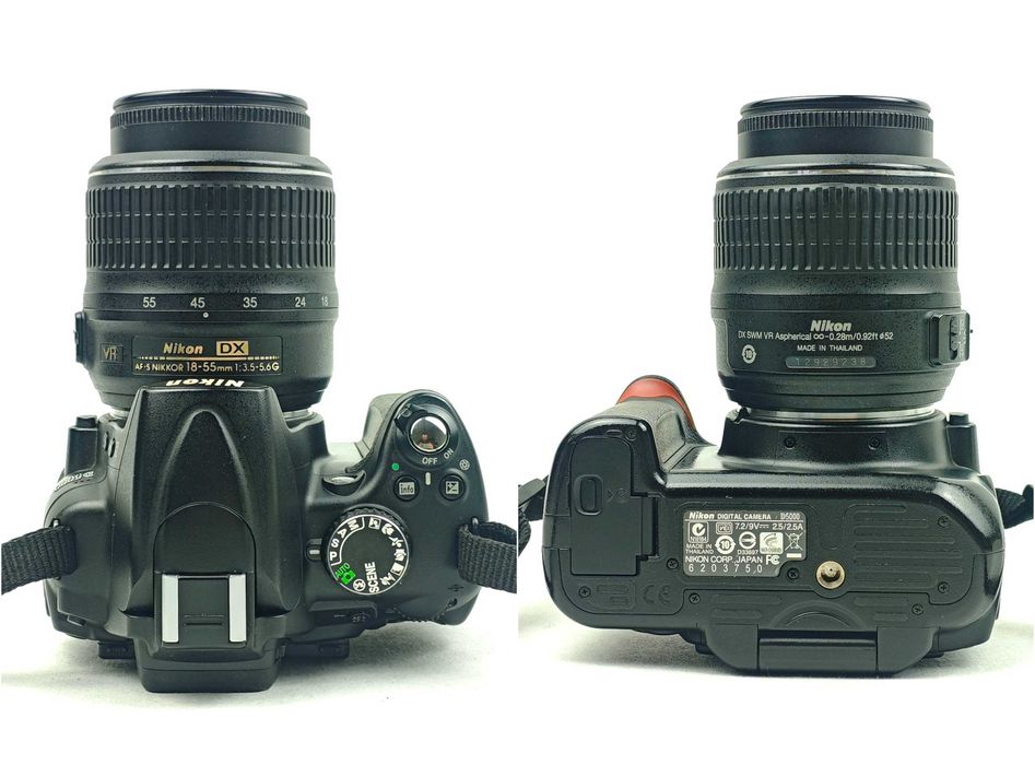 Дзеркальний фотоапарат Nikon D5000 KIT 18-55mm 8Gb