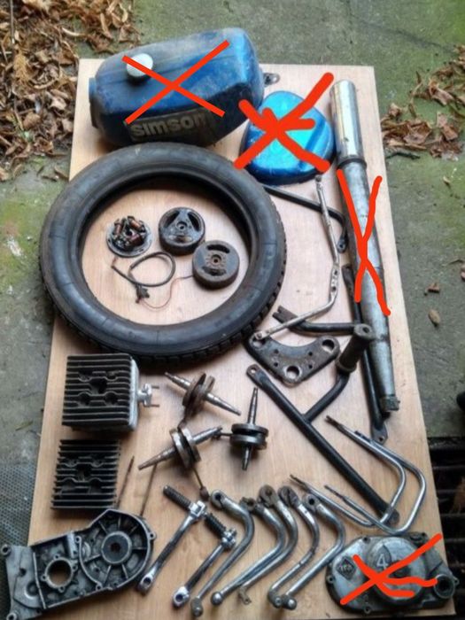 kranik junak korek Komar Romet wsk simson