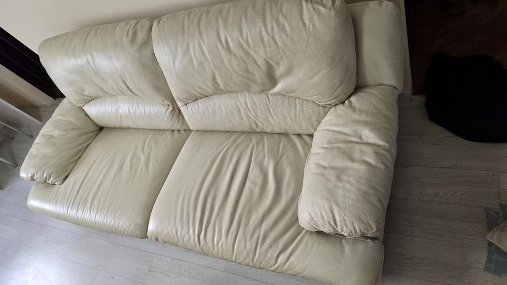 Sofa skóra naturalna.