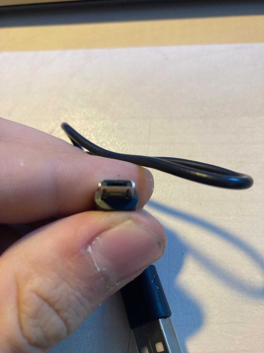 Kabel przewód USB -> micro USB 29cm