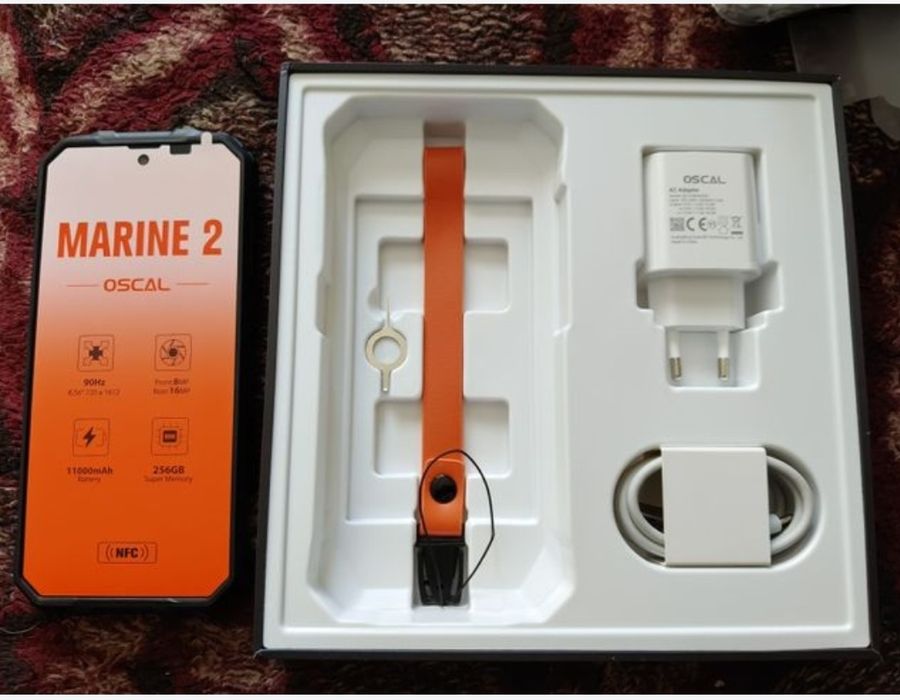 Продається міцний телефон OSCAL Marine 2 8Gb/128Gb