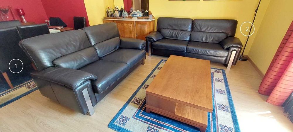 Sofás de Couro Genuíno