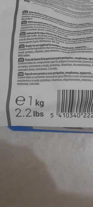 Papa para Periquitos e Agapornis