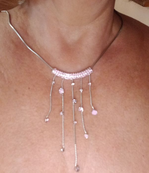Colar gargantilha swarovski