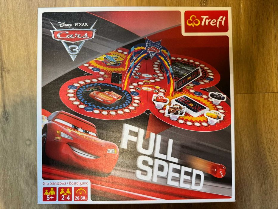 Trefl Disney Auta 3 Full Speed gra planszowa
