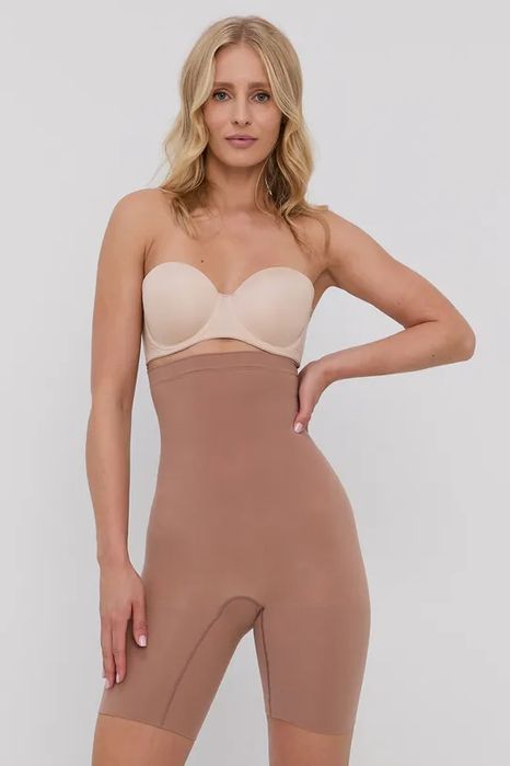 Majtki modelujące brązowe Spanx XL