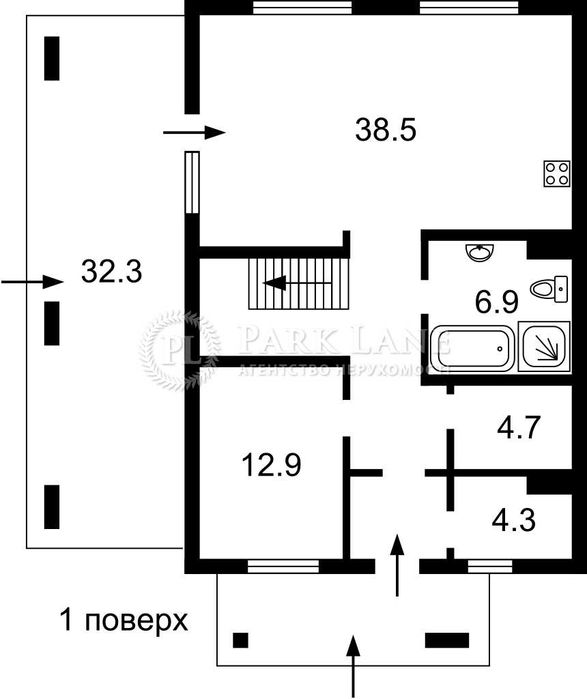 Будинок за адресою вул. Шолом-Алейхема (площа 250 м²) - Atlanta.ua - фото 9